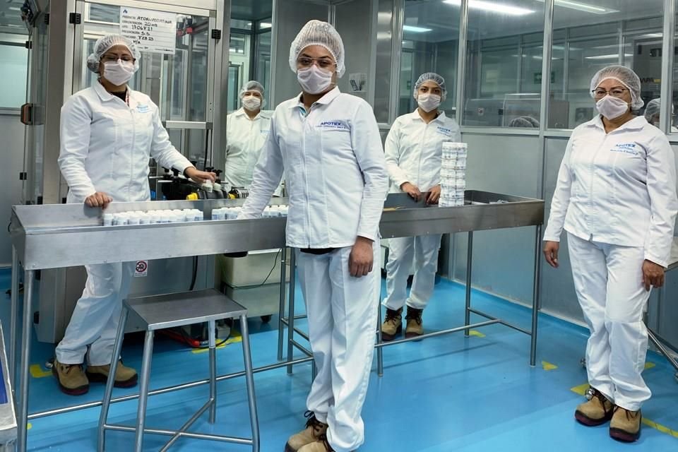 Planta de producto terminado de Apotex en la Ciudad de México.