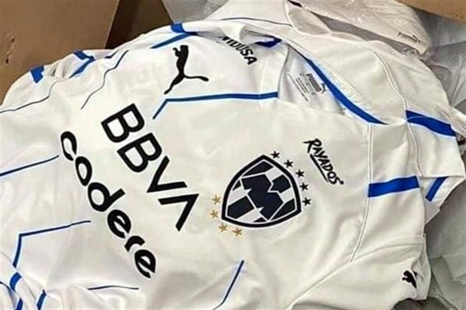 El nuevo jersey de Rayados, como visitante, sería éste.