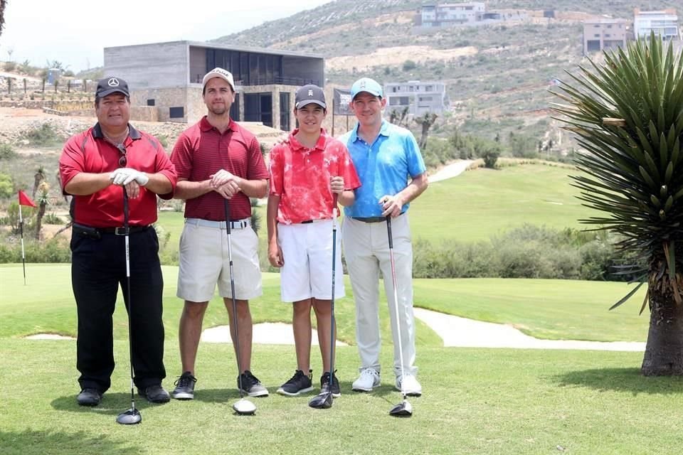Ricardo Rodríguez de la Fuente, Ricardo Rodríguez Schipper, Joaquin Alatorre y Carlos Alatorre