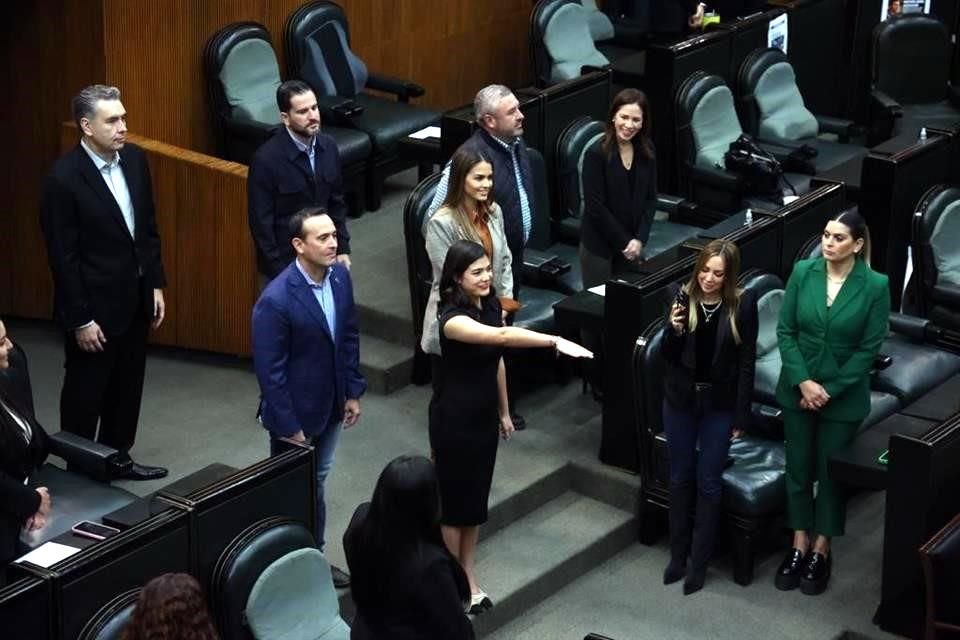 Robledo rindió protesta como Diputada local en funciones por tercera ocasión en poco más de dos años.