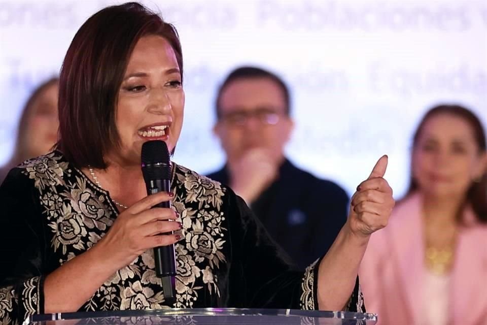 Xóchitl Gálvez aseguró que de ganar la Presidencia sus hijos no estarán en el Gobierno.