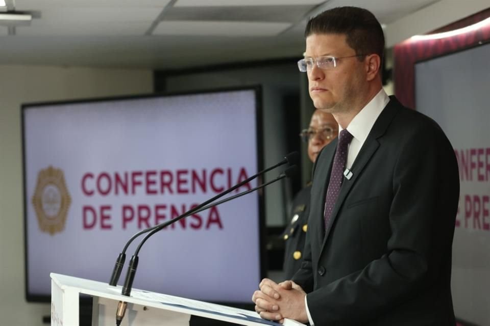 'No nos vamos a detener, por el contrario, redoblaremos nuestros esfuerzos para construir una Ciudad cada vez más segura y en paz para sus habitantes', detalló durante conferencia de prensa.