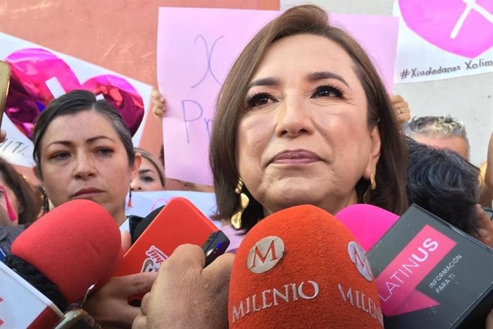 Xóchitl Gálvez estuvo de visita en Cholula, Puebla. 