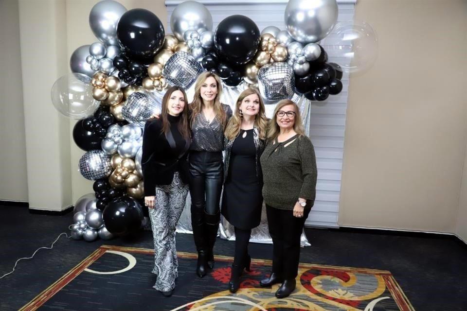 Sandra Torres, Adriana Rangel, Maye de Hoyos y Maricarmen Rodríguez