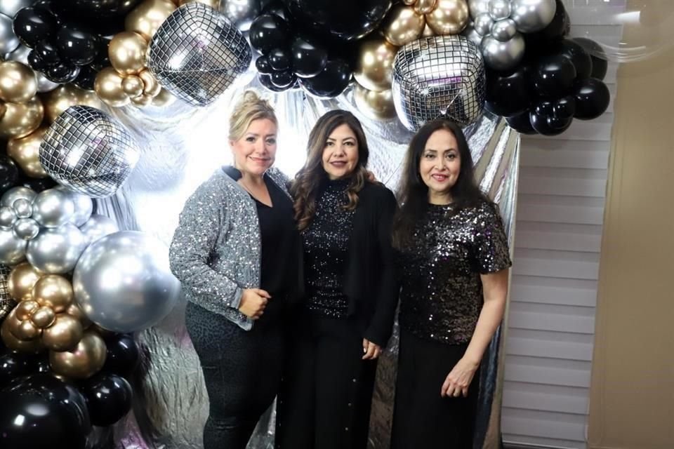 Conchis Murillo, Ivonne González y Norma Carrillo