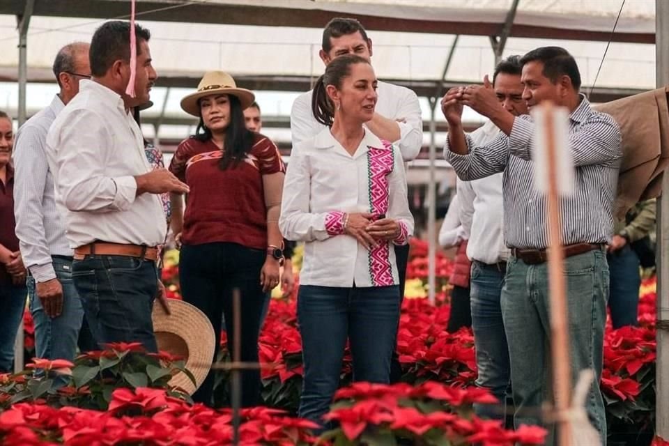 Visita de Claudia Sheinbaum a Atlixco.