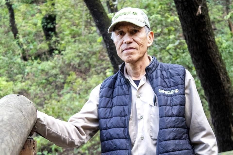 A pesar de ya estar retirado, Sergio Codina seguirá en Chipinque, ahora como guía turístico.