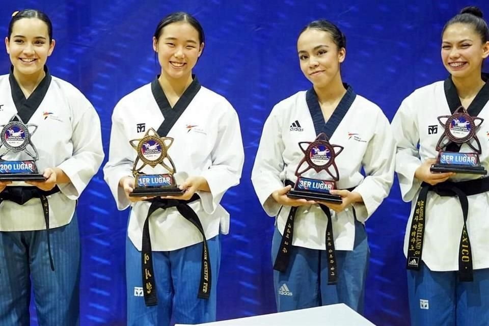 Cecilia Lee se coronó en el Grand Slam Internacional de Taekwondo.