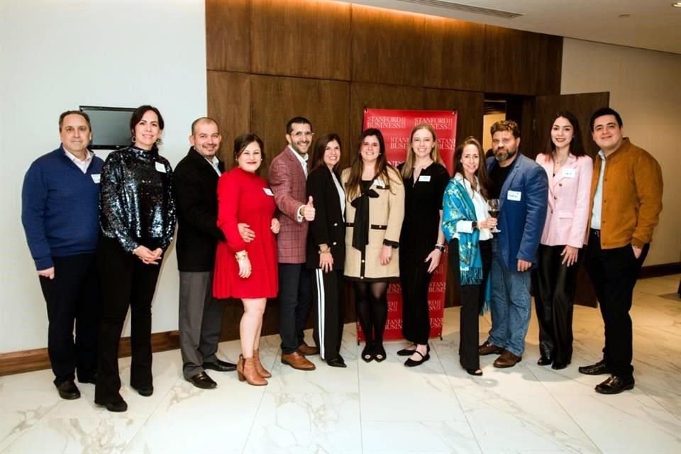 Eugenio Garza, Alicia García de Garza, José Treviño, Tania Frese, Jerónimo García, Daniela Dounce, Stephanie Rubinetti Wilde, Mallory Swartz, Ale Espinosa, Fidel Garza, Carolina Pérez y Apolinar Toba