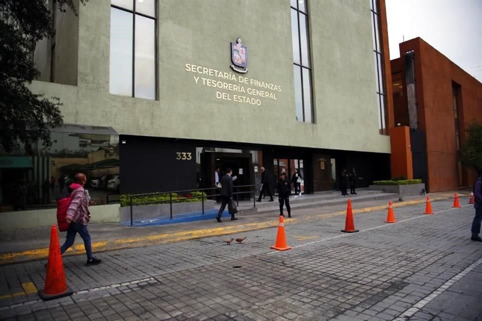 Edificio de la Tesorería estatal.