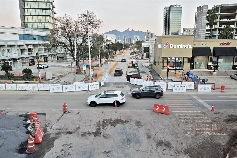 Desde ayer se puede circular por la calle Río Mississippi desde su acceso por Calzada San Pedro.