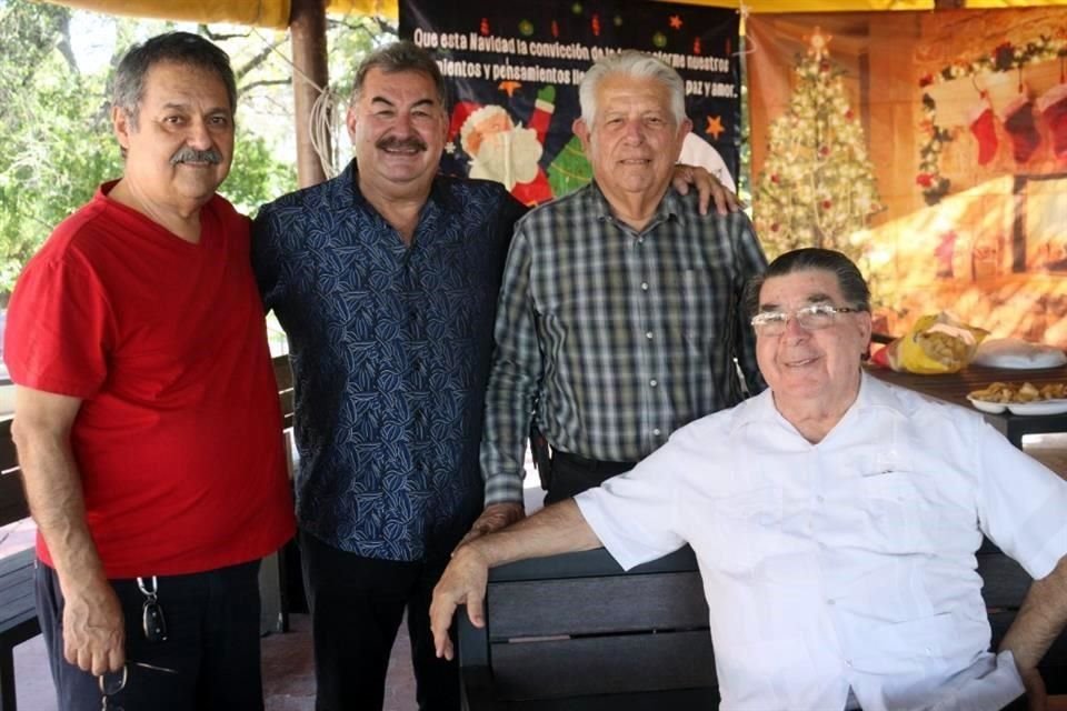 Roberto Ramírez, Marcos de Léon, José de Jesús García y Rogelio González