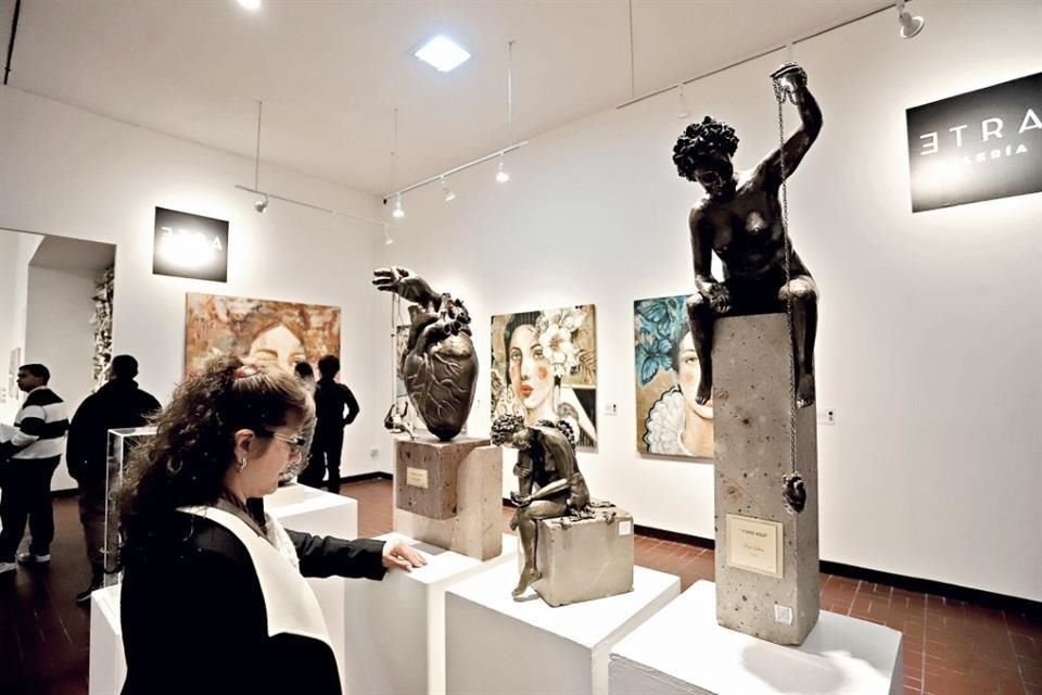 El Pabellón Cultural Monterrey abrió con la expo 'Art MTY 2023'.