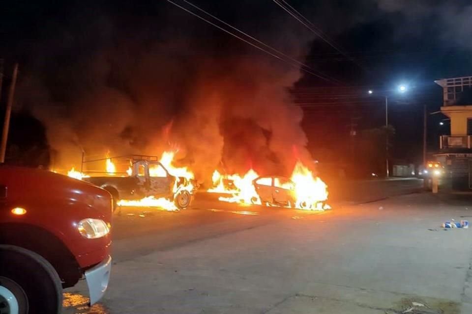 Hasta el momento, el saldo es de dos muertos, de acuerdo con el Secretario de Seguridad.