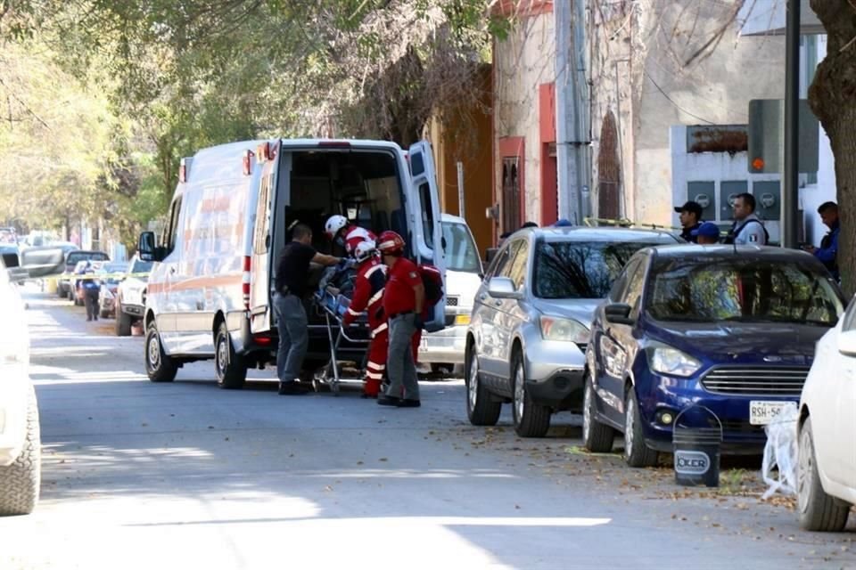 Los hechos se registraron poco antes de las 13:00 horas en una vivienda ubicada en la calle Modesto Arreola.