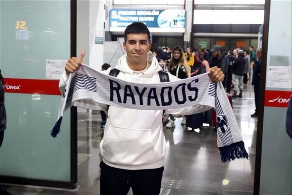 Jorge Rodríguez llegó a la Ciudad para jugar con Rayados.