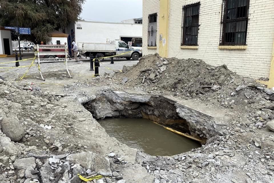 La circulación de la Calle Naranjo de Morelos a Abasolo permanecerá cerrada, mientras se realizan los trabajos.