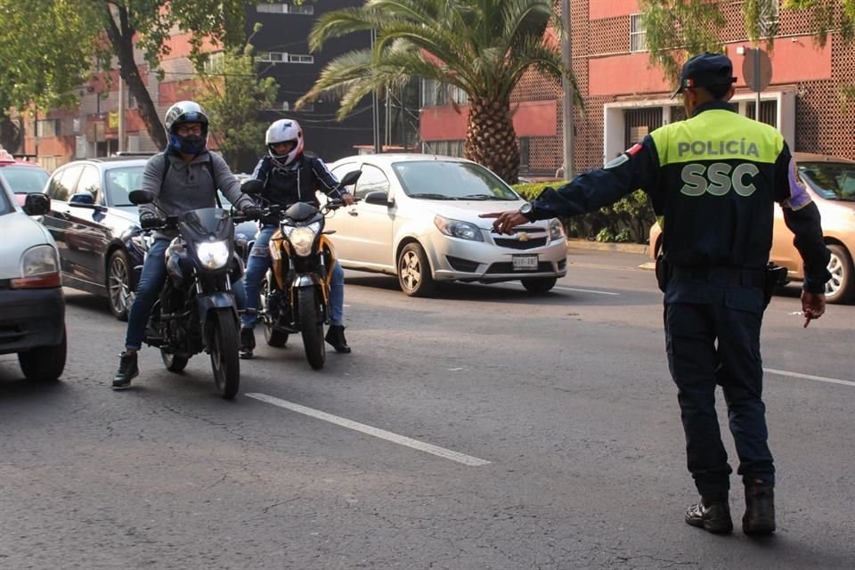 La cantidad de motociclistas infraccionados como resultado del programa Salvando Vidas se multiplicó por siete en un año en la CDMX.