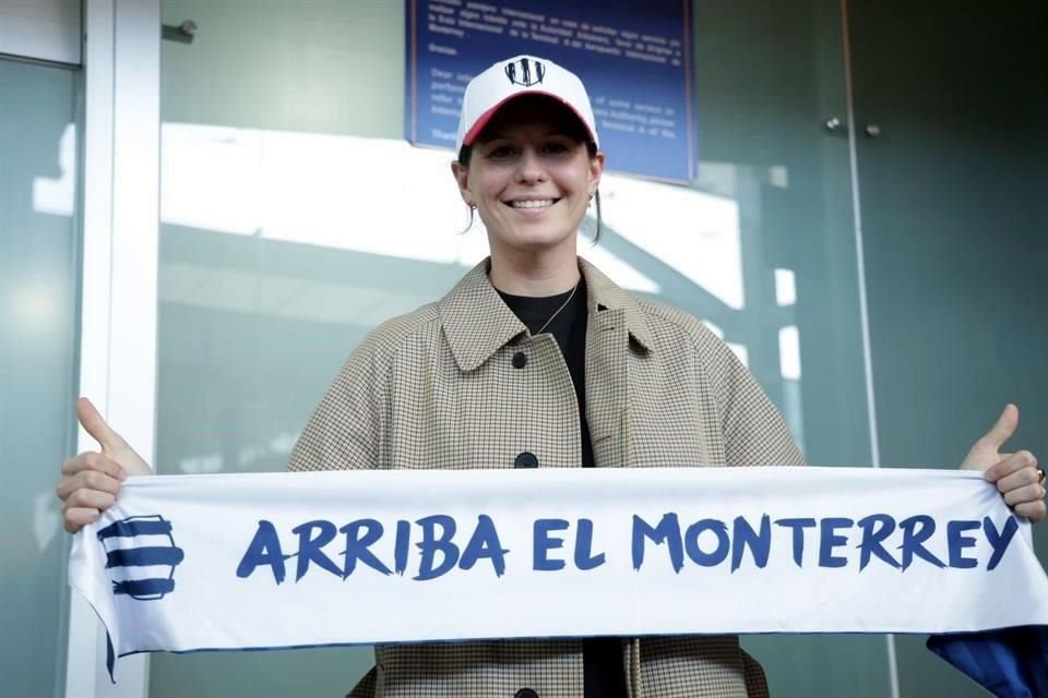 La neerlandesa Merel van Dongen llegó a Monterrey para reforzar a Rayadas.