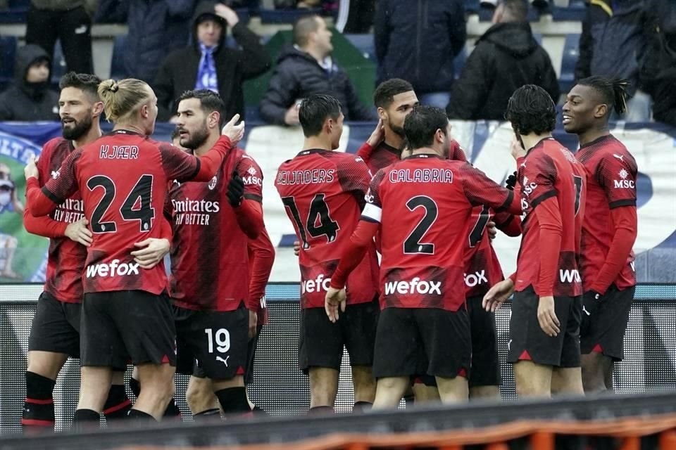 Milán goleó sin complicaciones 3-0 al Empoli, penúltimo lugar de la Serie A.