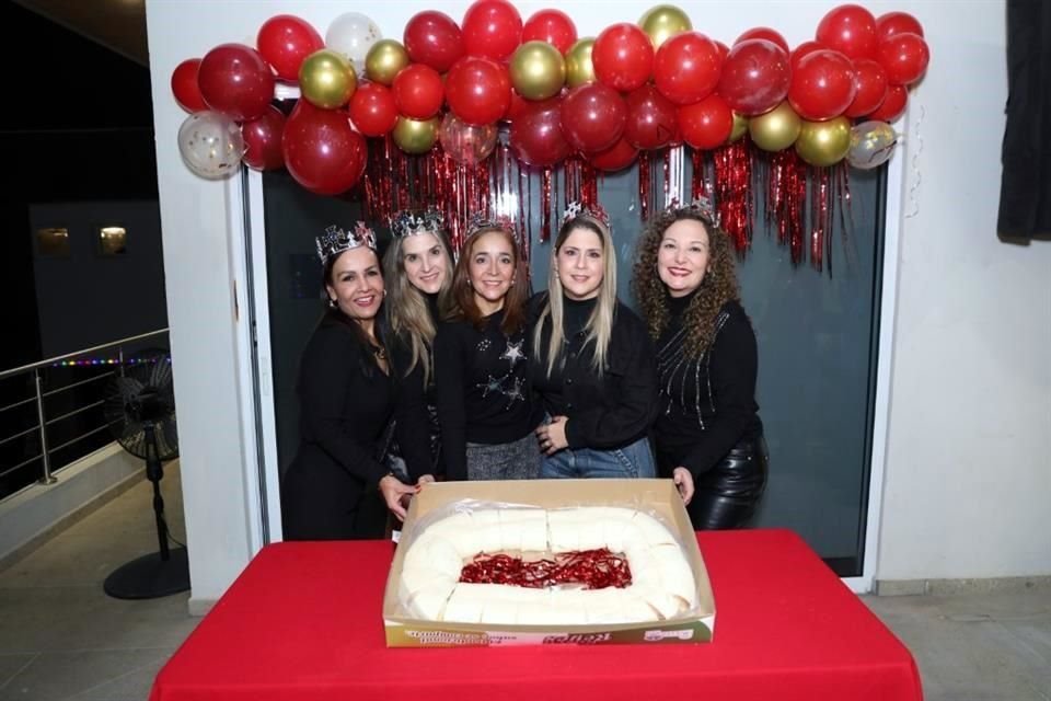 Malena García, Ileana Silva, Roció González y Marla González