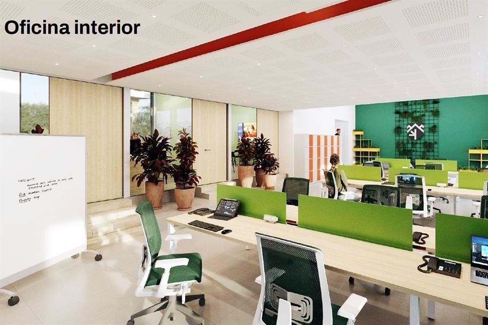 Esta es una vista del interior del inmueble según una presentación de San Pedro Parques que los vecinos compartieron.