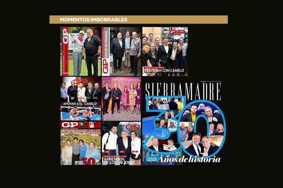 A través de los años,  protagonizó varias portadas y eventos en las ediciones de Sierra Madre. Aquí un recuento por algunos de sus increíbles momentos; lo extrañaremos en nuestras páginas.