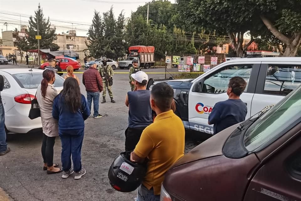 Las personas asesinadas fueron reconocidas por sus familiares.