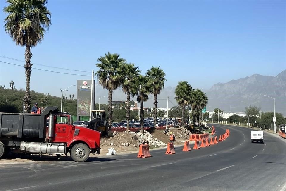 El Municipio de Monterrey arrancó con los primeros trabajos en Paseo de los Leones y Puerta de Hierro.