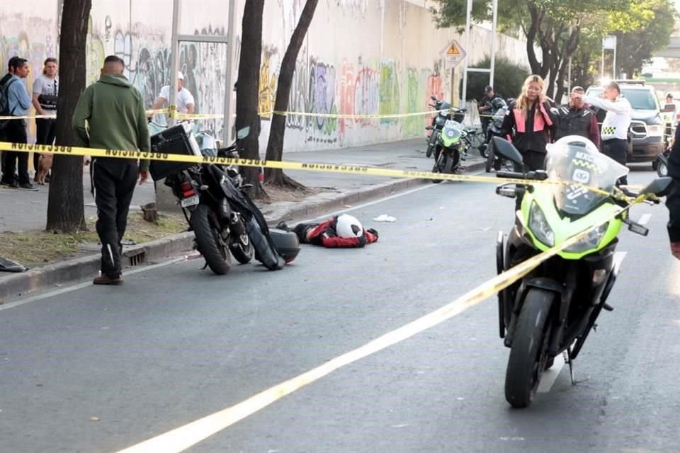 Los motociclistas persisten como los usuarios más afectados por siniestros mortales en la vía con un 47.5 por ciento.