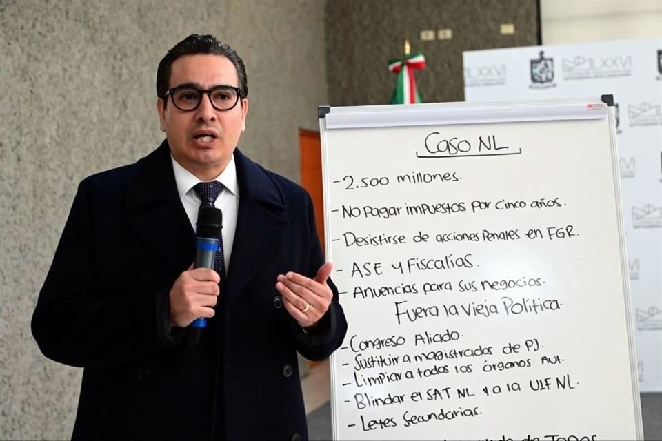 Eduardo Gaona, líder de la bancada de MC.