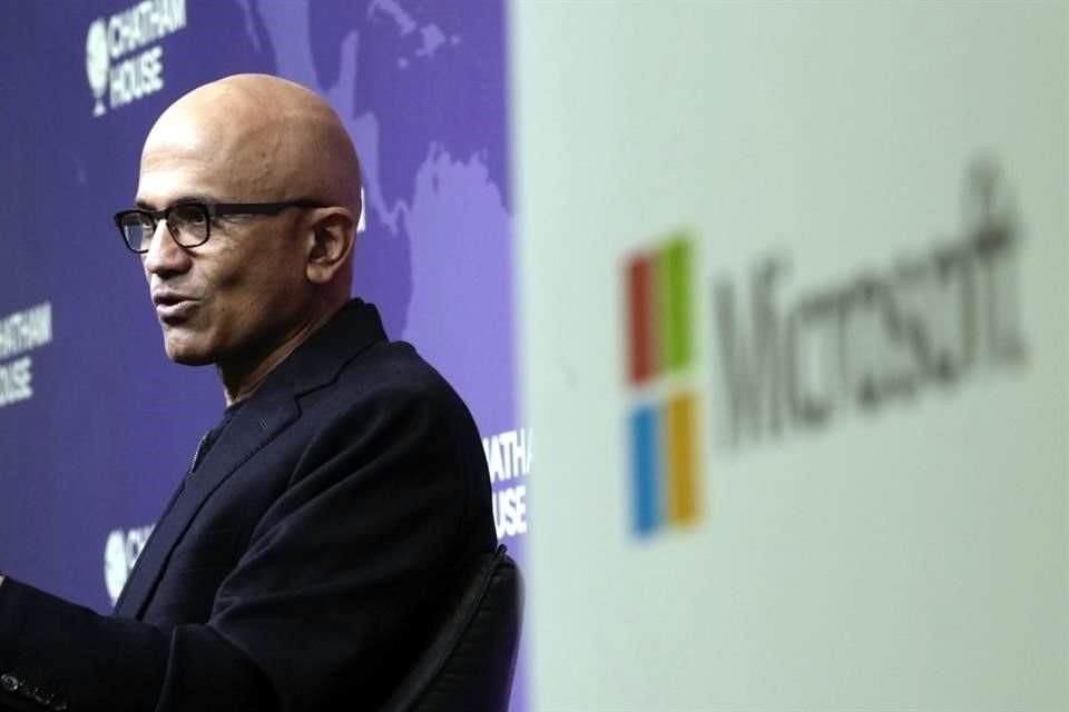 Satya Nadella, presidente ejecutivo de Microsoft.