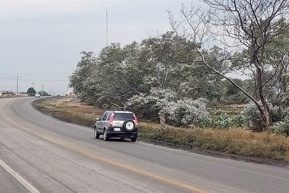 Kilómetro 46 de la Carretera libre a Reynosa.