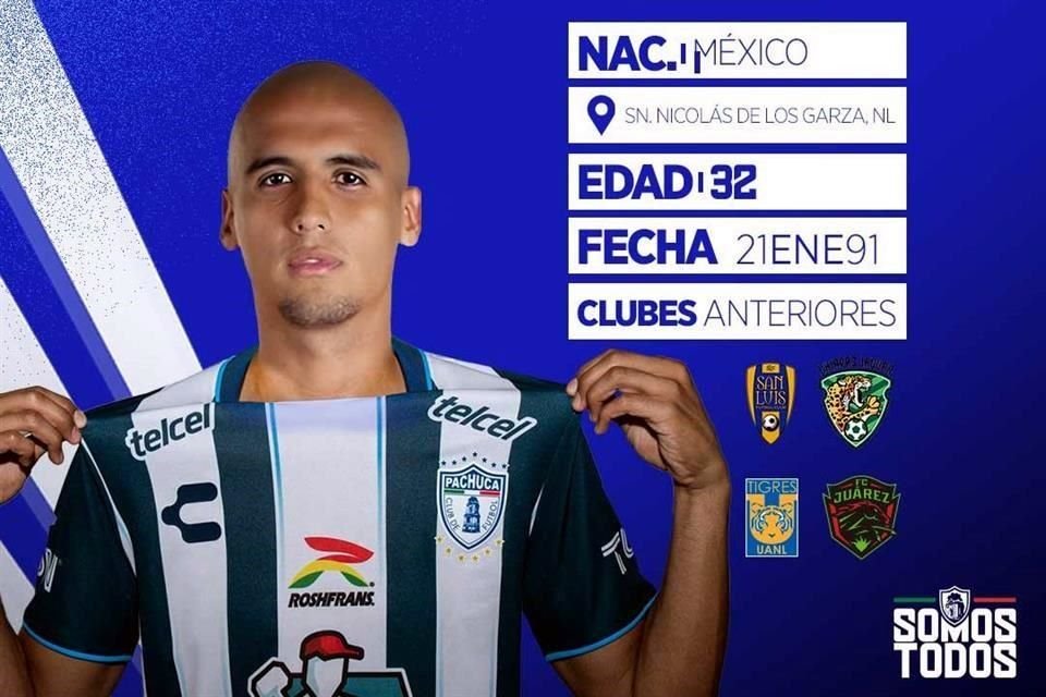 Luis Rodríguez jugará en el Pachuca.