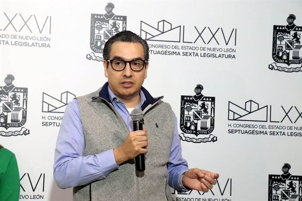 Eduardo Gaona, coordinador de MC en el Congreso local.