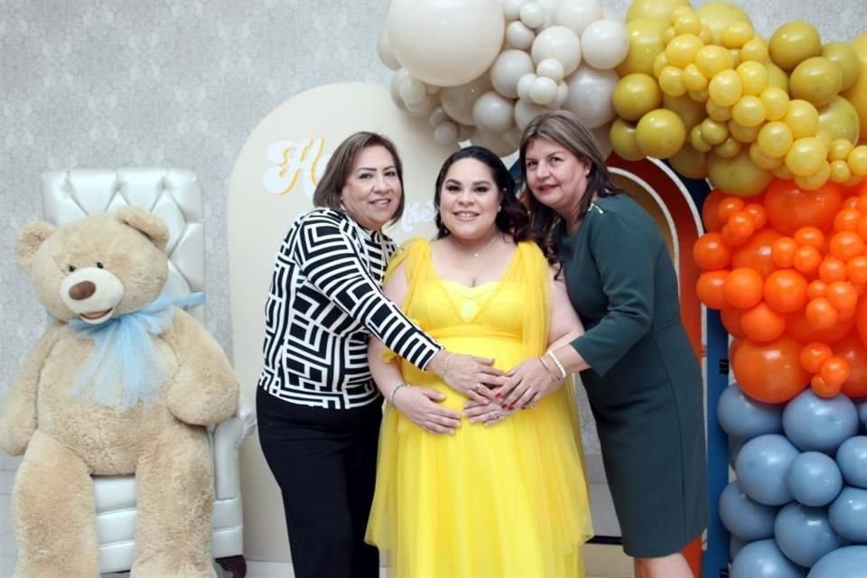 Laura Treviño, Jennifer Huerta e Hilda Pérez