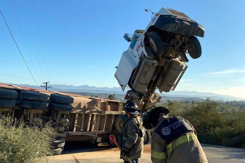 El incidente ocurrió en la Antigua Carretera a Zuazua, o Carretera a La Cueva.