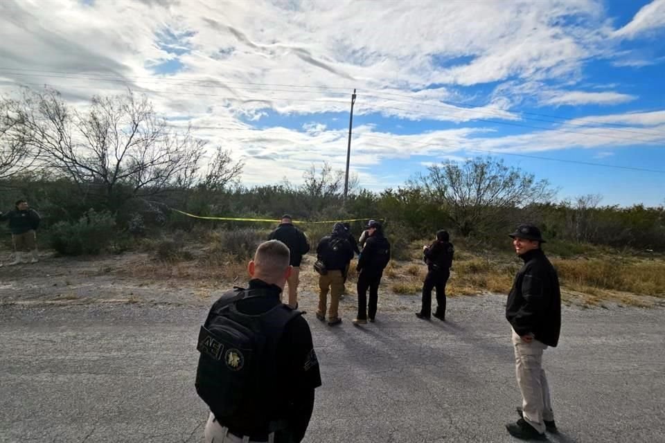 Autoridades indagan hallazgo de restos humanos en la comunidad de Palo Alto, en Vallecillo.