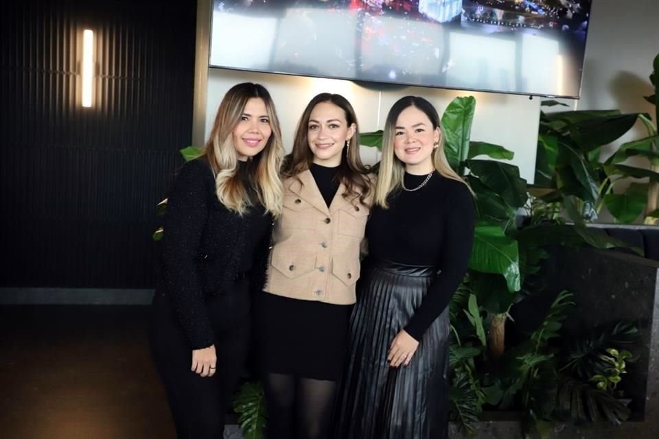 Victoria Escamilla, Mayra Rendón y Daniela Rangel