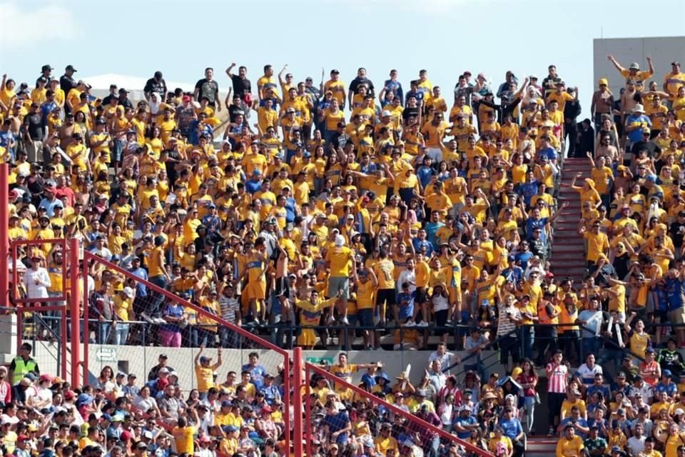 Los aficionados de Tigres no podrán entrar como grupo de animación ni reunirse dentro del Estadio Alfonso Lastras durante el partido de este miércoles.