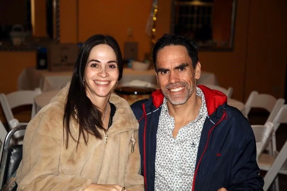 Teresa Farías y Francisco Serrano