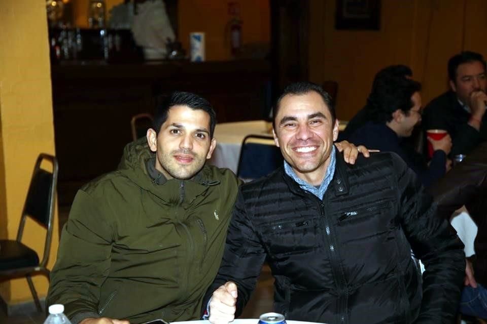 Tony Arreola y Édgar Treviño