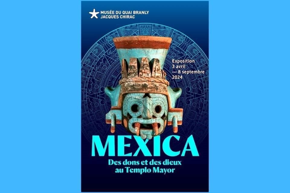 Así luce el cartel que ya anuncia la exposición que será inaugurada en abril en el Museo Quai Branly de París.