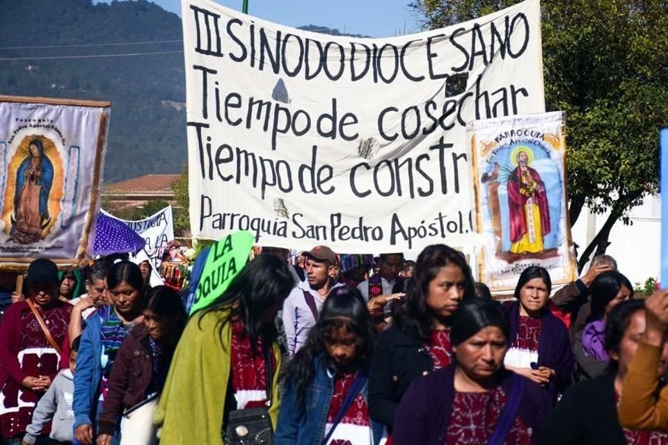 La Diócesis de San Cristóbal de las Casas pronosticó que la violencia por la delincuencia organizada no disminuirá.