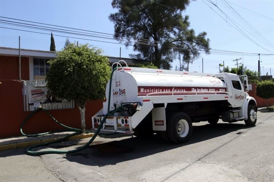 El Municipio está obligado ya a brindarles agua mediante pipas cada semana.