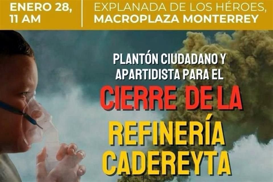 Una de las organizadoras señaló que se convoca a toda la comunidad a participar en el plantón.