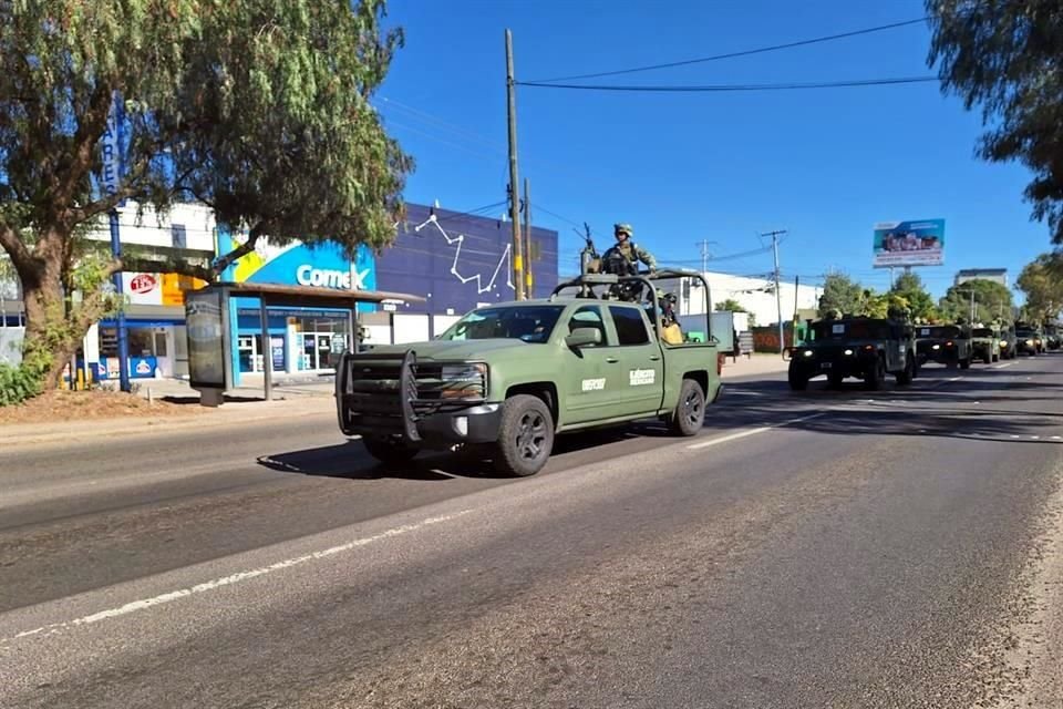 Los militares reforzarán operativos en Guanajuato.