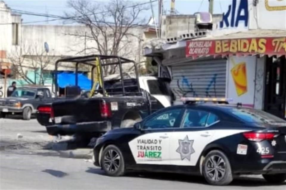 El accidente fue reportado a las 15:00 horas en la Avenida San Isidro y Santa Margarita, en la Colonia Santa Mónica.