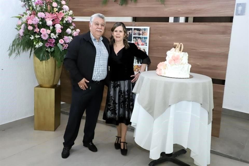 Homero Delgado y María Leticia Zúñiga