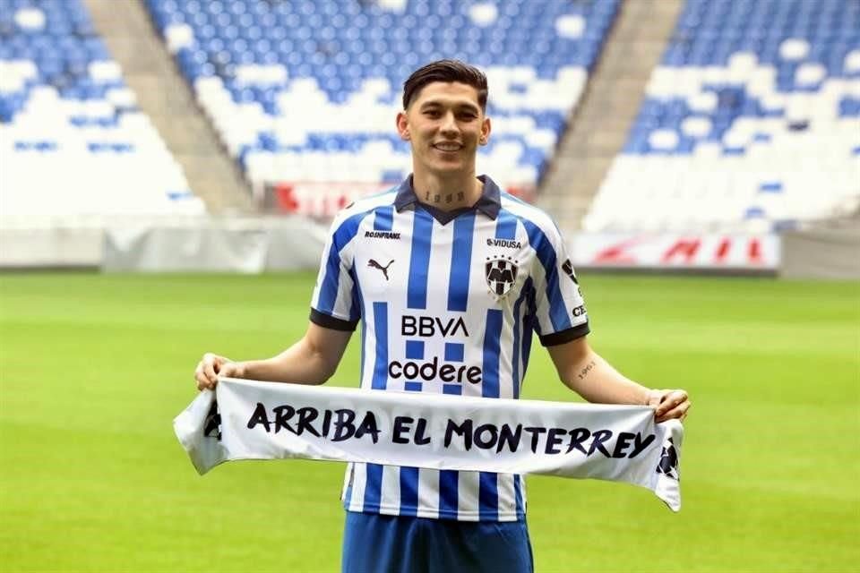 Llega Arteaga a Rayados en su mejor momento